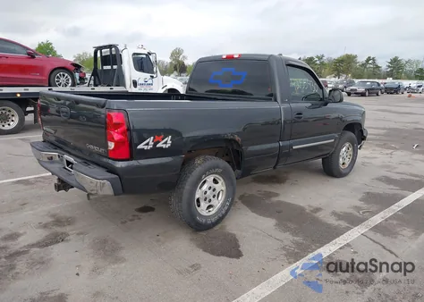 2004 Chevrolet Silverado 1500 Ls from USA, damaged, VIN 1GCEK14V74Z101386